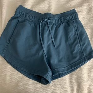Lululemon Inner Glow High Rise Short 3” utility blue